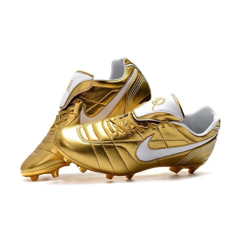 Nike Tiempo Legend Elite FG Zlato Bílý